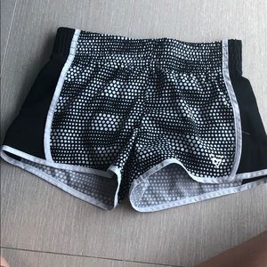 A polka dot girls sport short